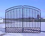 Cavalier Center Divide Entrance Gate 5't x 8'w