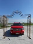 Celebrity Wrought Iron Driveway Arbor - Outdoor Structure