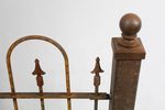 3ft Celtic 3 sq Steel Post For Wrought Iron Fence and Gates
