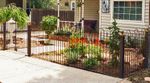 3ft Celtic 3 sq Steel Post For Wrought Iron Fence and Gates