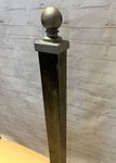 3ft Celtic 3 sq Steel Post For Wrought Iron Fence and Gates