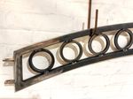 Framed Metal Circle Top Gate Header - Wall Art