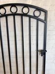 Circle Top 5t x 3w Wrought Iron Entrance Gate