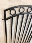 Circle Top 5t x 3w Wrought Iron Entrance Gate