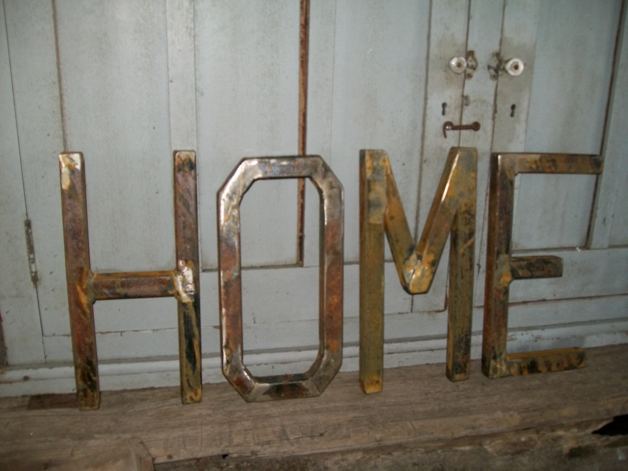 Example Metal Letters Custom Made Metal Letters - HOME example