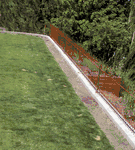 Customers Fence on Wall
