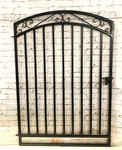Wrought Iron Delaney Garden Entry Gate 5ft Tall x 4ft Wide
