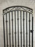 Wrought Iron Donovan Large Entry Gate 6t x 4w - Handmade