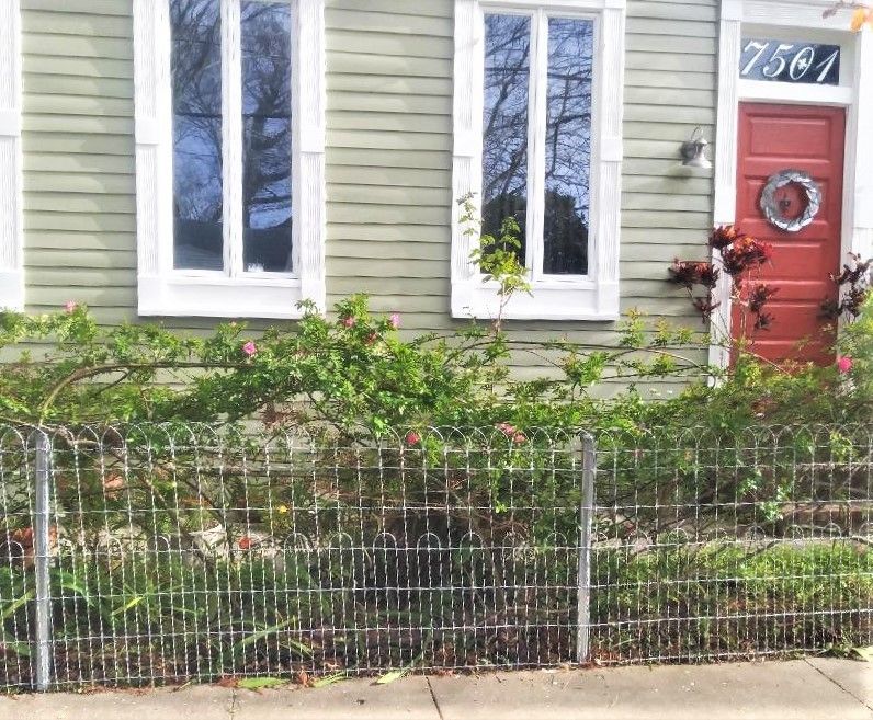 Double Loop Galvanized 25' Roll x 4' Tall Wire Fence Roll