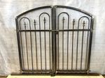 Double Wide 4t x 5w Wrought Iron Missoula Entry Gate