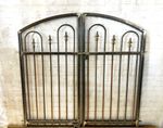 Double Wide 4t x 5w Wrought Iron Missoula Entry Gate