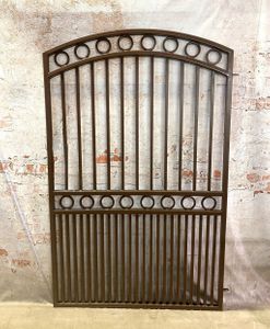 6x4 Double Circle Garden Entry Gate - Puppy Pickets