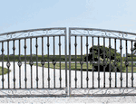 Metal Durango Select Driveway Entry Gate - 5't x 16'w Gateway