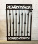 Wrought Iron Flat Top Donovan Entrance Gate