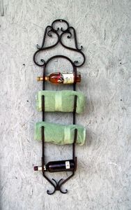 Four Bottle Heavy Wine Rack