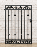 5't X 3'w Concord Limited Grape & Ivy Flat Top Gate - Victorian Style Entry