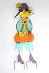 Gertrude Metal Garden Girl Yard Ornament