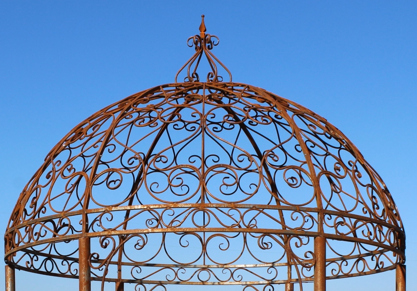 Grand Gazebo Wrought Iron Top Section Grand Dome