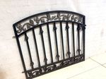 Metal Entry Concord Grape & Ivy Gate 3t x 4w