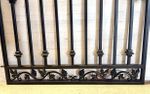 Metal Entry Concord Grape & Ivy Gate 3t x 4w