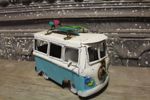Recycled Metal Hippy Van Decor Piece Yard Art