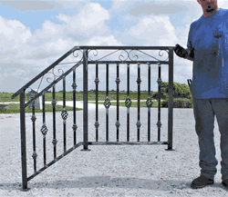 Handmade Donovan Stair Hand Railing