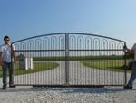 Wrought Iron  Lexington  Driveway Gates