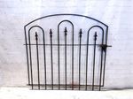 Wrought Iron Woodson Garden Fence Gate - 3 ft x 44 wide