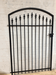 Lamoine Steel 5't x 45"w to 49"w Metal Gate