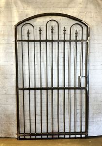 Missoula 1.25in Framed Hoop & Spear Fence Gate