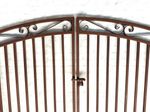 Large Center Divide Delaney Metal Gate - Puppy Pickets