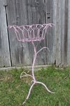 Large Sunflower Wrought Iron Plant Stand