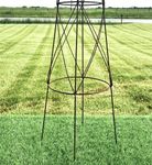 57 Large Beehive Topiary Form - Iron Garden Obelisk
