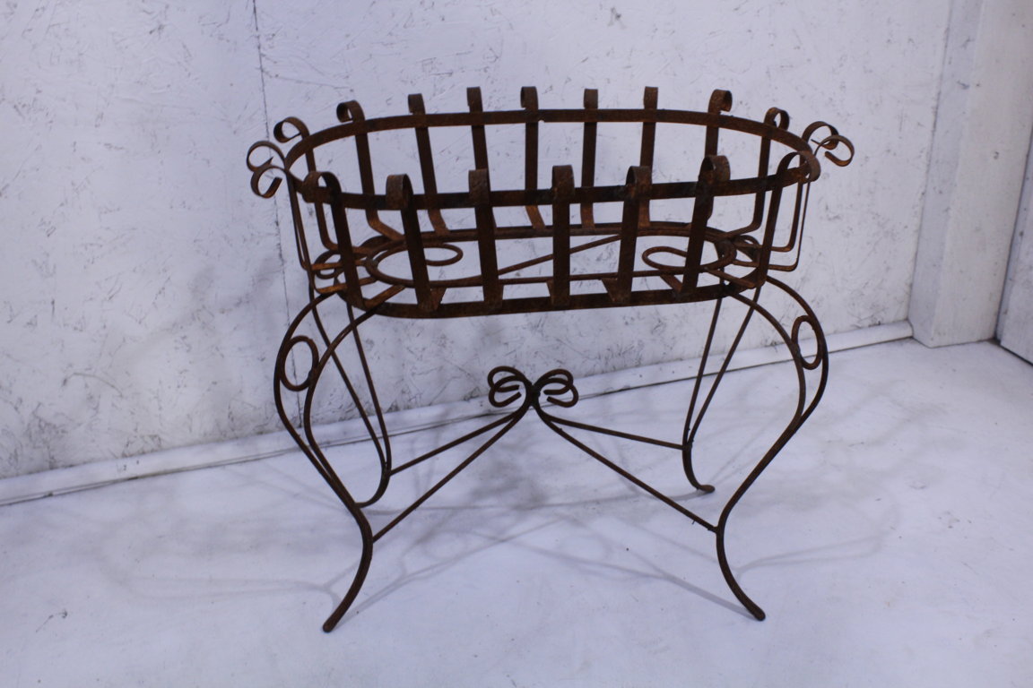 Large Oval Plant Stand Decorative Flower Planter