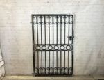 Magnolia Circle Entry Gate - Wrought Iron Welded Secure
