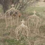 21 Wrought Iron Tommie Topiary - Top Finial Plant Support