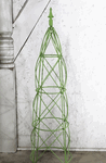 Medium 39 Beehive Topiary Form - Iron Garden Obelisk
