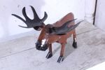 13 Metal Moose Woodsy Lawn Decor