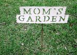 Moms Garden Rustic Garden Stake - Iron Signage