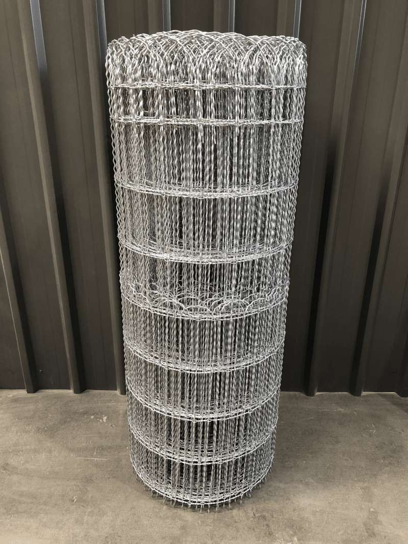 Decorative Galvanized Wire Double Loop Roll Top Fencing Double Loop Fence Rolls A Rustic