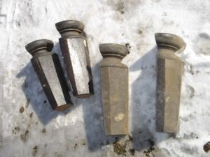 Old Table Legs  Beefy Corners