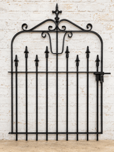 Victorian Iron Historical Gate - Front Yard - 3 ft wide