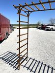 Ladder Legged Mission Metal Garden Arbor