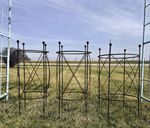 Plant Support For Peony & Tomato Obelisk 36t x 15w