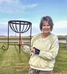 Smaller Size Wrought Iron Stephanie Metal Plant Stand