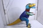 Recycled Metal Dinosaur Prehistoric Animal