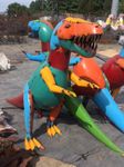 Recycled Metal Dinosaur Prehistoric Animal