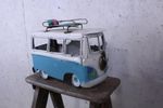 Recycled Metal Hippy Van Decor Piece Yard Art