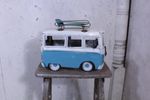 Recycled Metal Hippy Van Decor Piece Yard Art