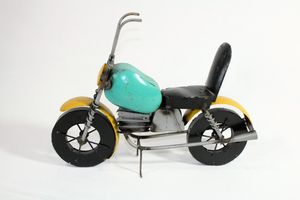 Recycled Metal Motorcycle Scooter